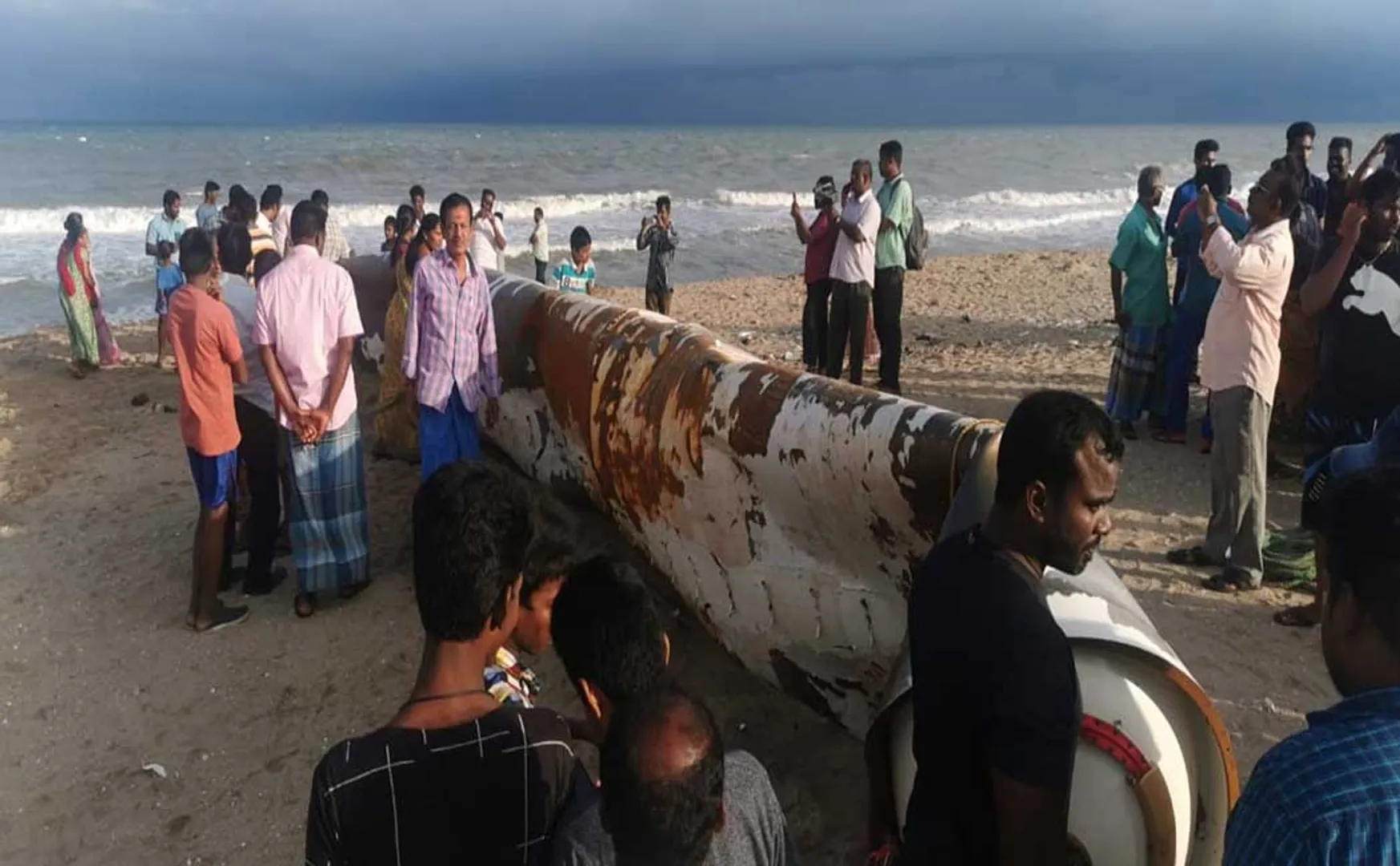 puducherry state sea fishermens boat pslv parts 