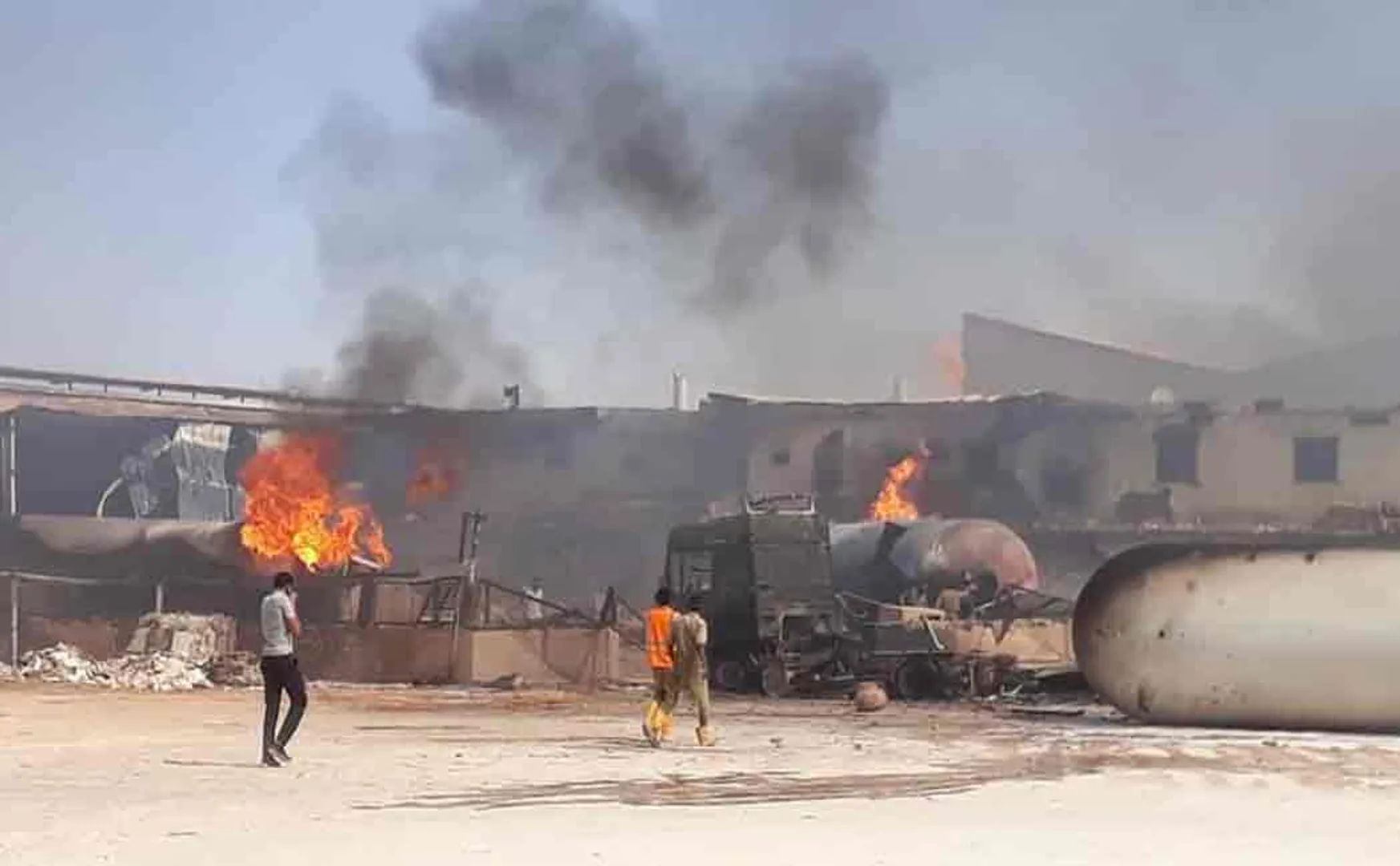 fire accident in sudan costs 23 lives