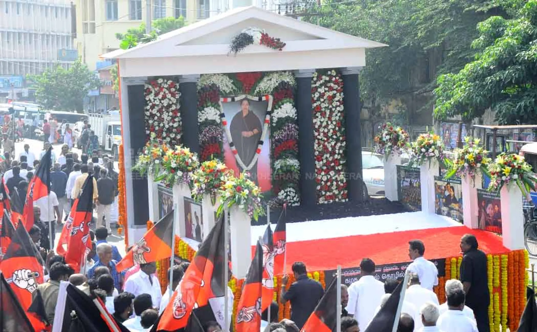 Jayalalithaa memorial rally