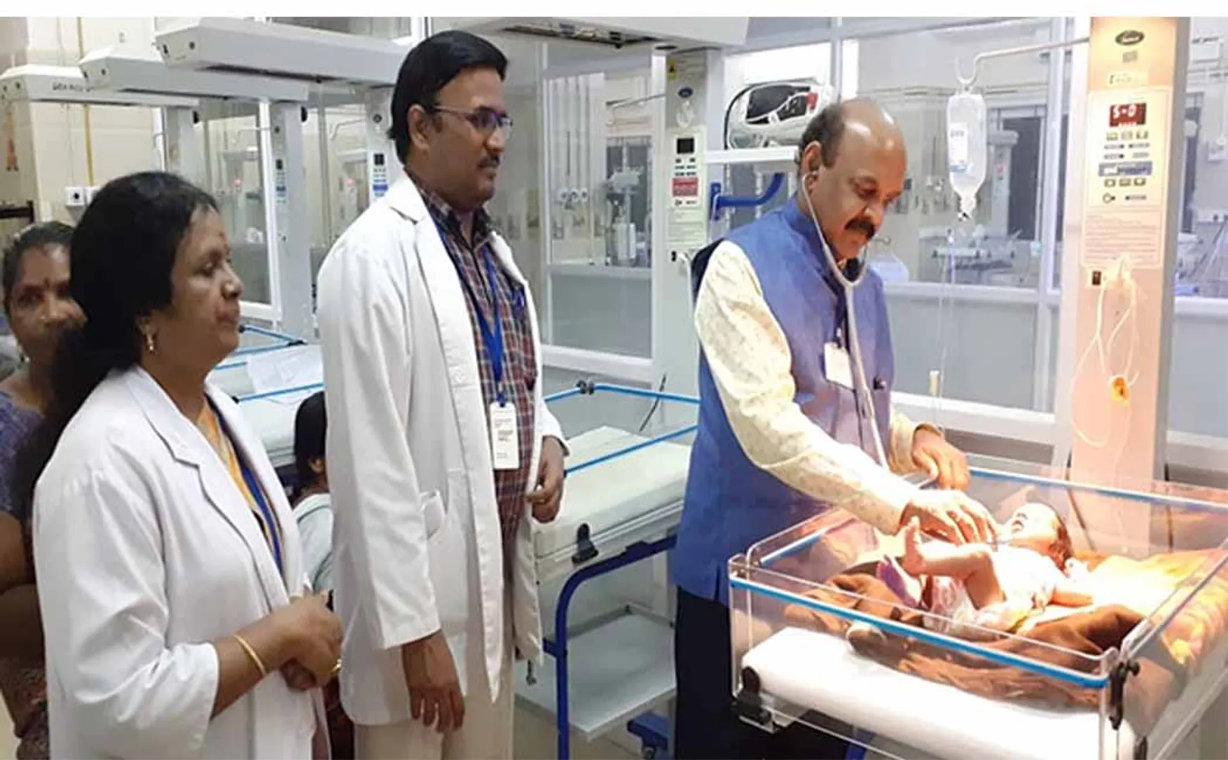 A baby boy who was born just 3 days after being thrown!