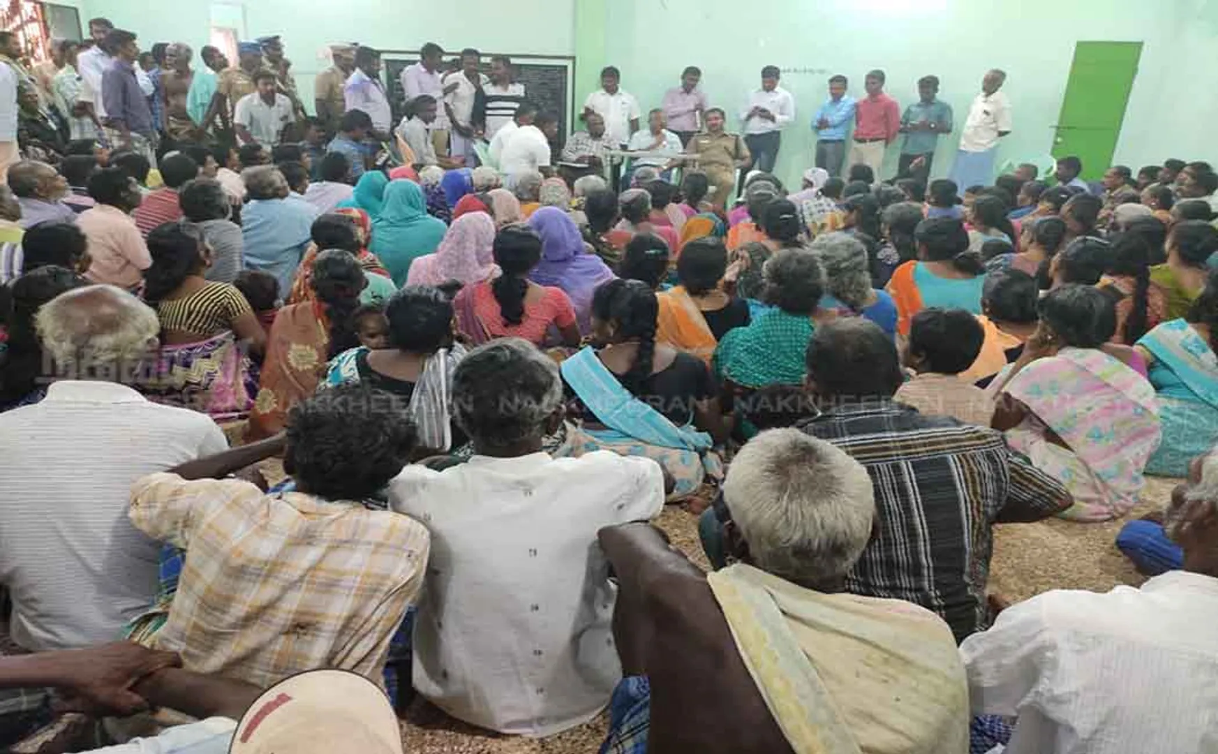 tenkasi new district peoples strike schools, colleges students not going institution 