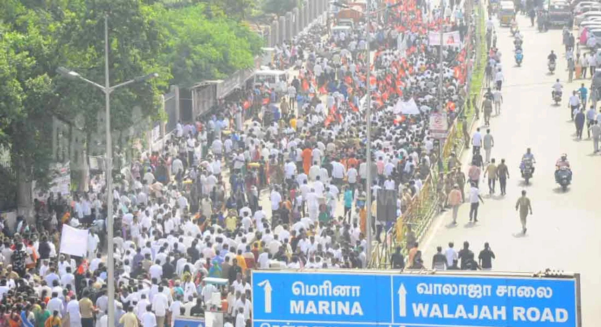 Peace rally led by EPS, OPS!