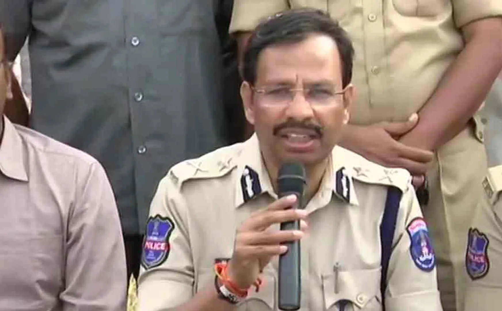 telangana commissioner about telangana encounter