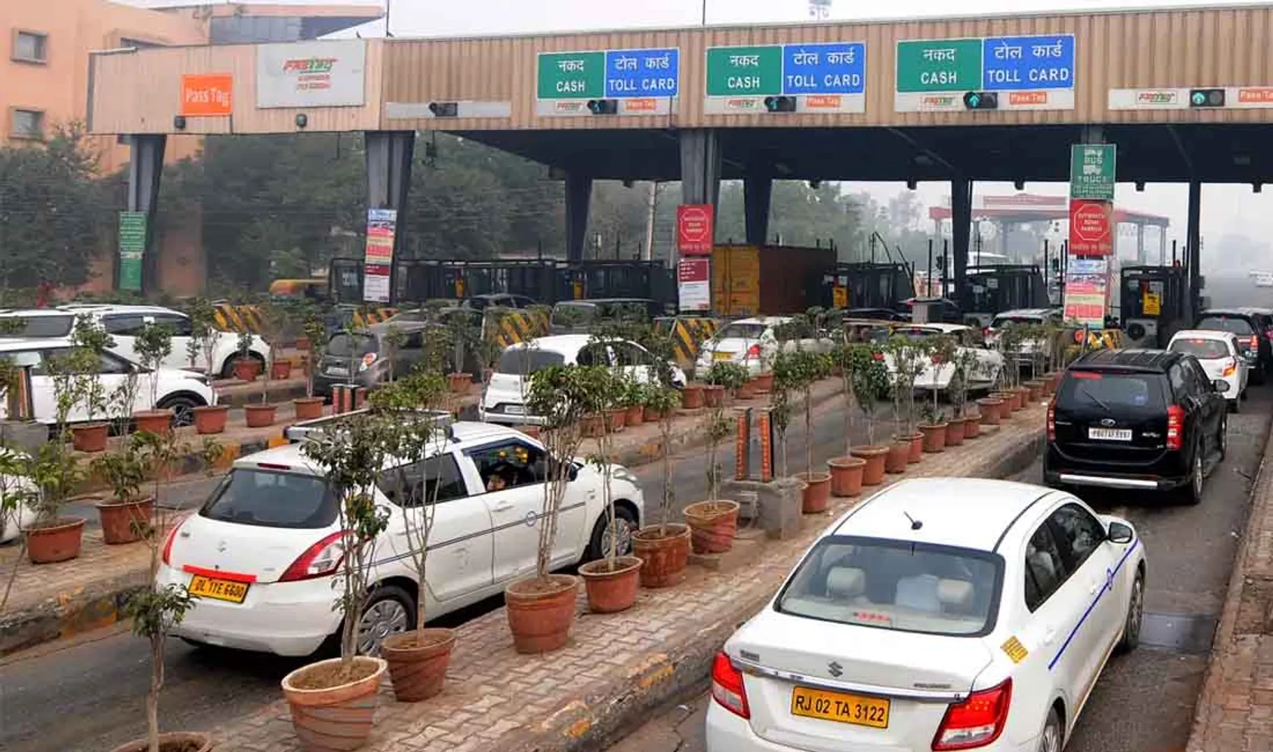 toll plaza