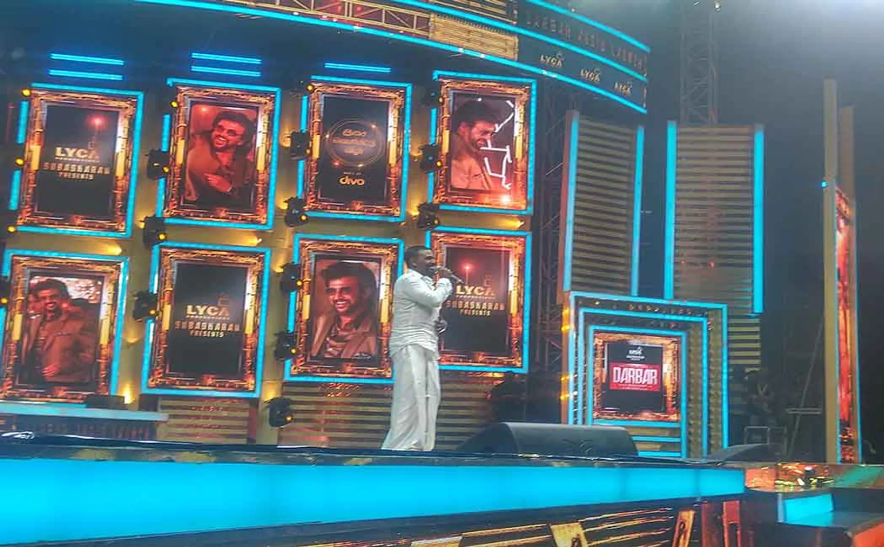 darbar film audio launch raghavaa lawrence speech 