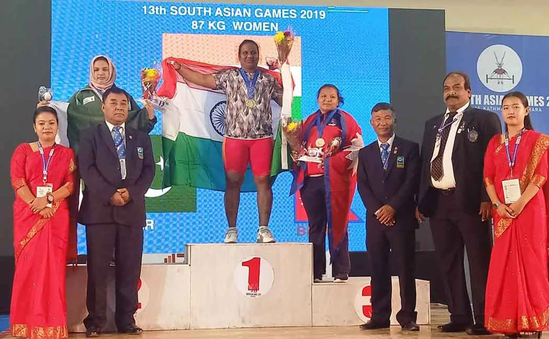 nepal south asian sports tamilnadu player anuradha win gold medal 