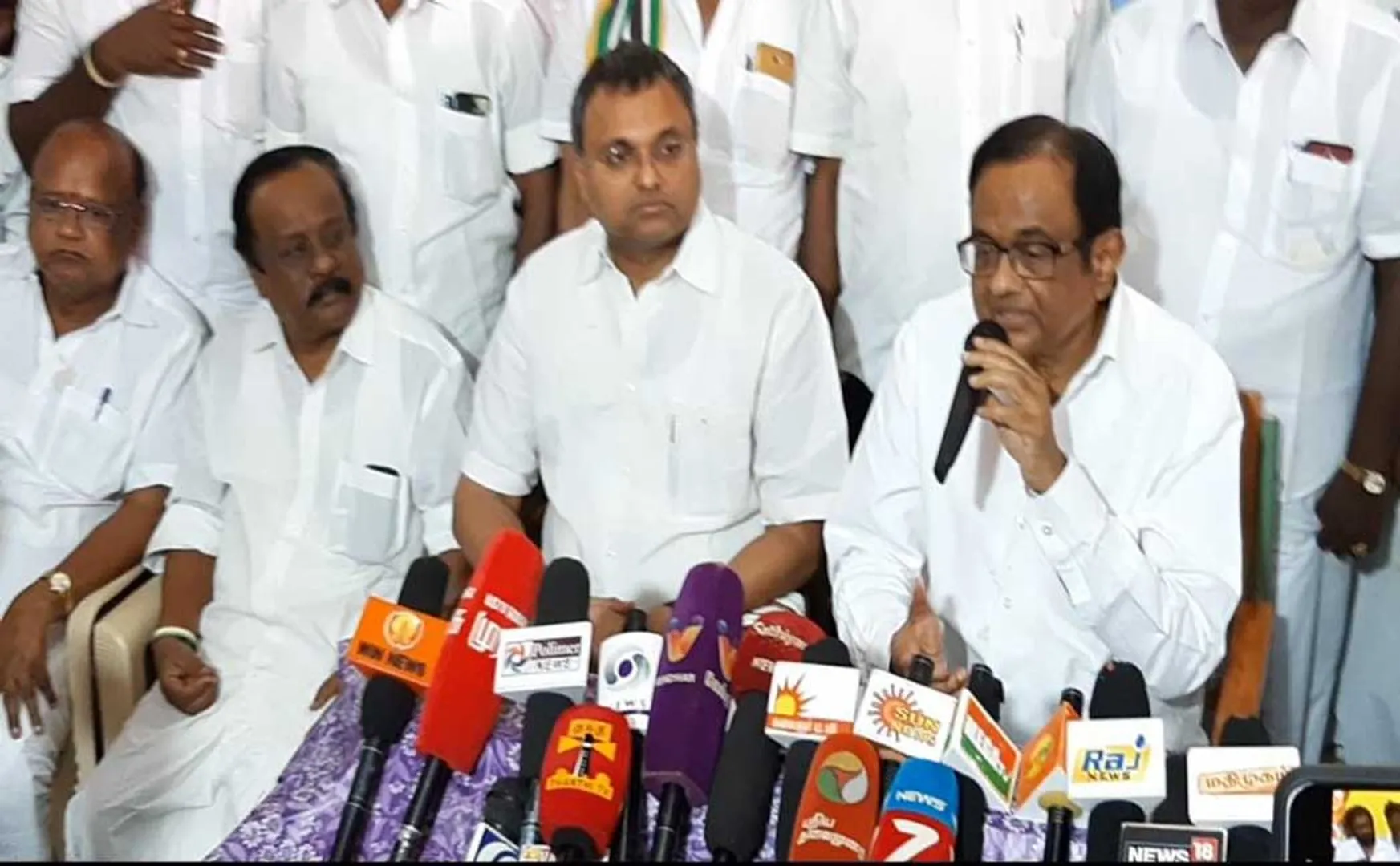 FORMER UNION MINISTER P CHIDAMBARAM SIVAGANGAI DISTRICT KARAIKUDI SPEECH 