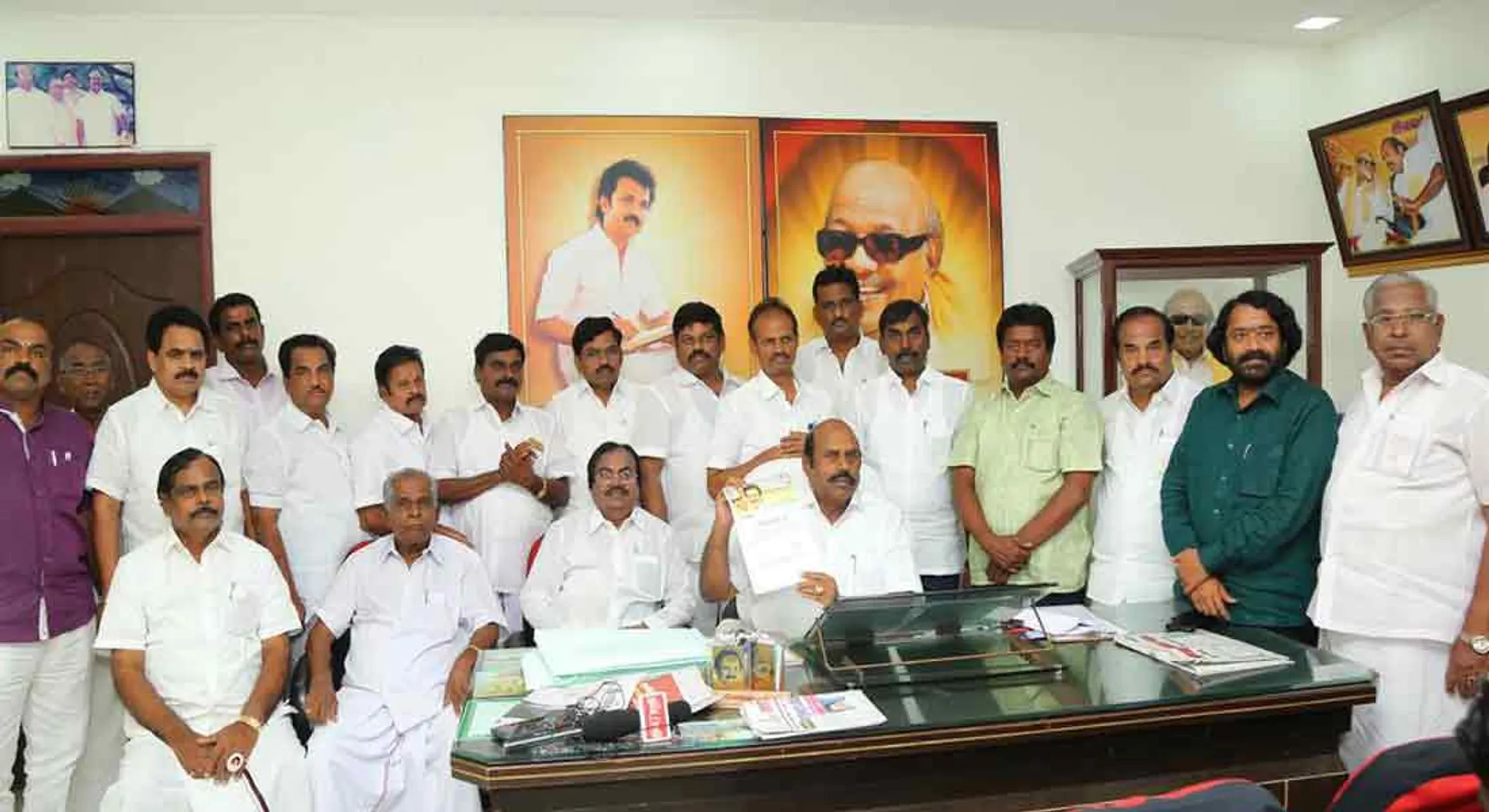 AV Velu released the list of local election candidates