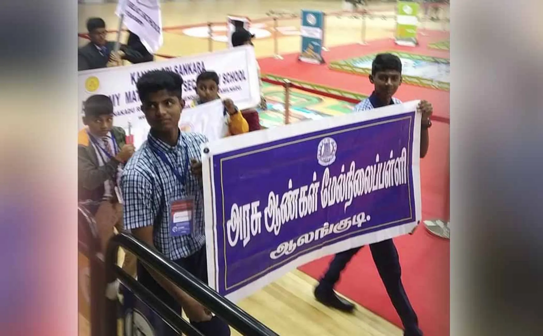 NATIONAL ROBOTICS COMPETITION IN DELHI SELECT IN ALANGUDI GOVT SCHOOLS 