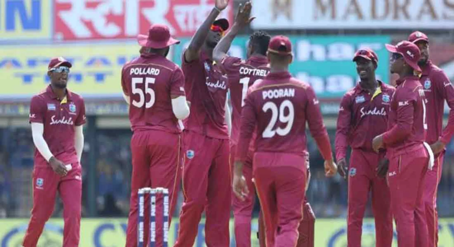 West Indies won India 