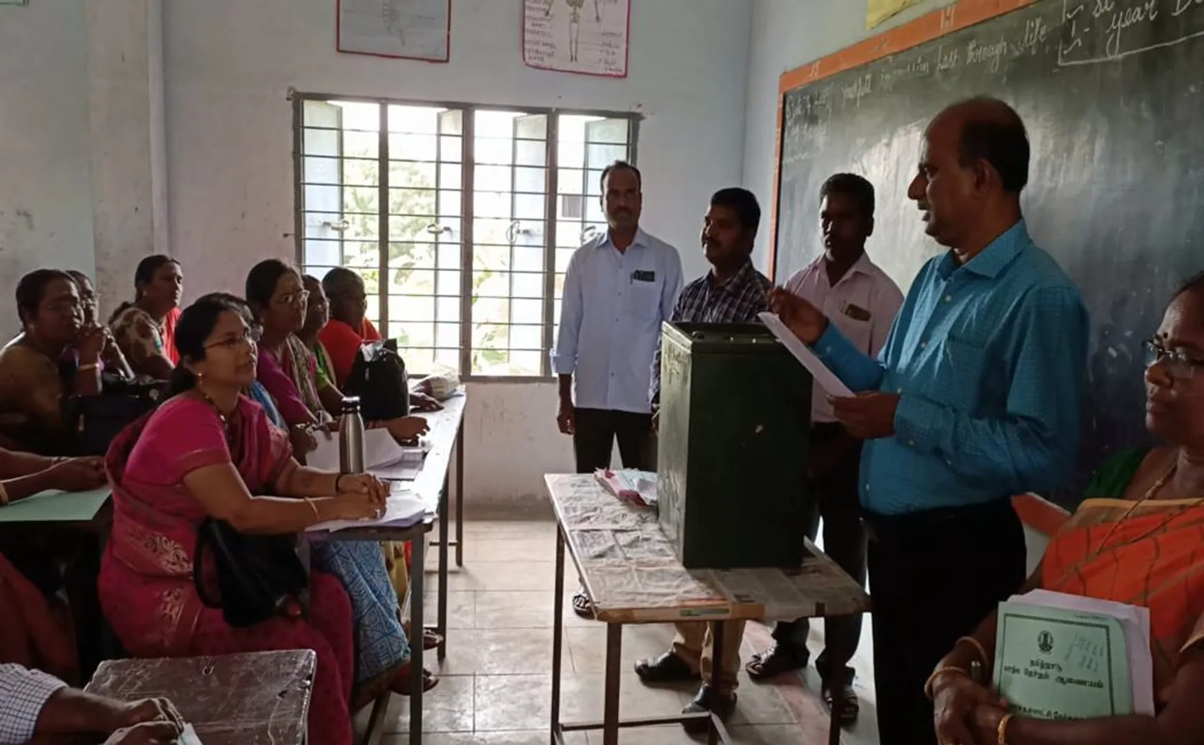 cuddalore district collector about local body election