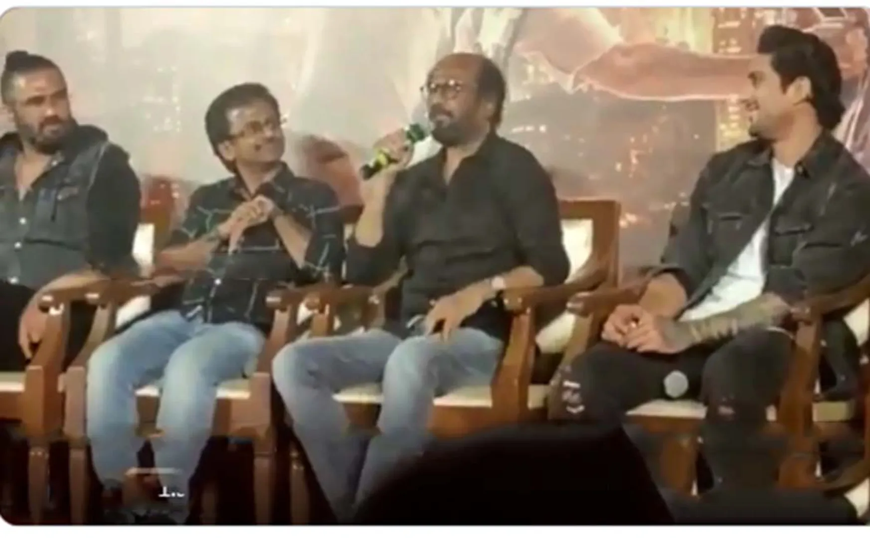 DARBAR TRAILER LAUNCH AT MUMBAI ACTOR RAJINI KANTH SPEECH 
