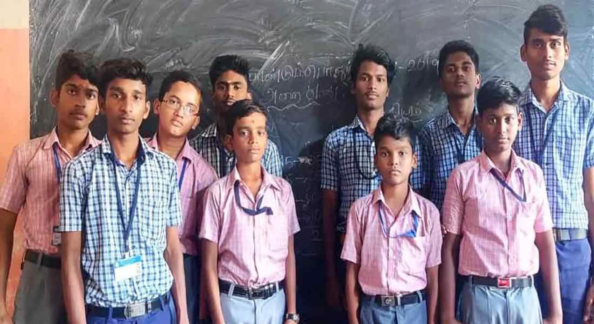 Chidambaram government school students selected nationally for satellite