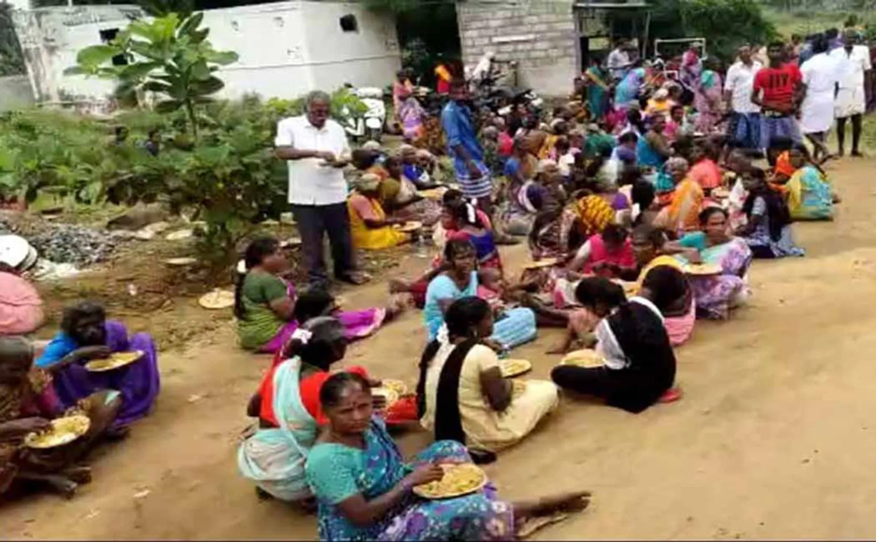 dindugul district local body election election campaign  Biryani feast for voters