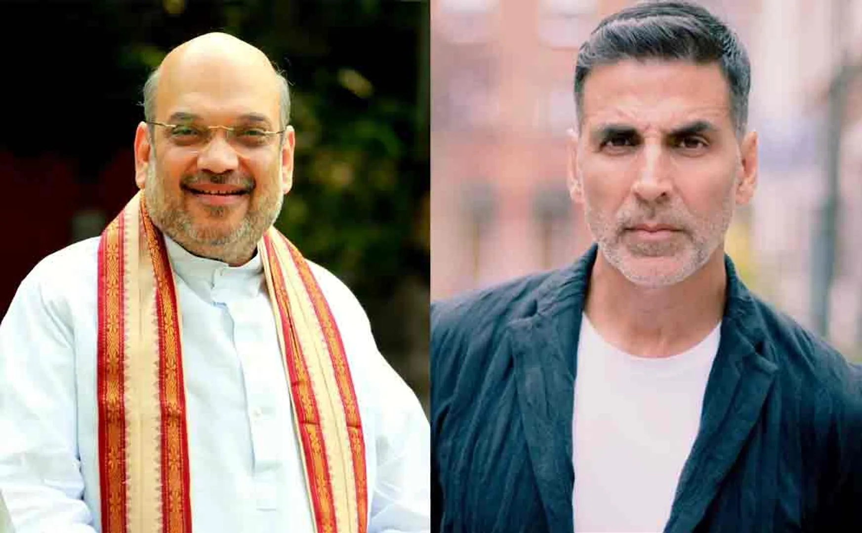 akshay kumar adices amitshah