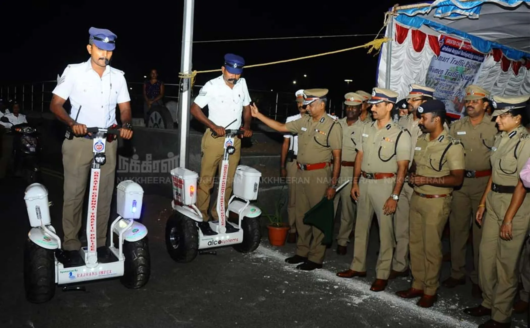 E-Scooter for chennai traffic police