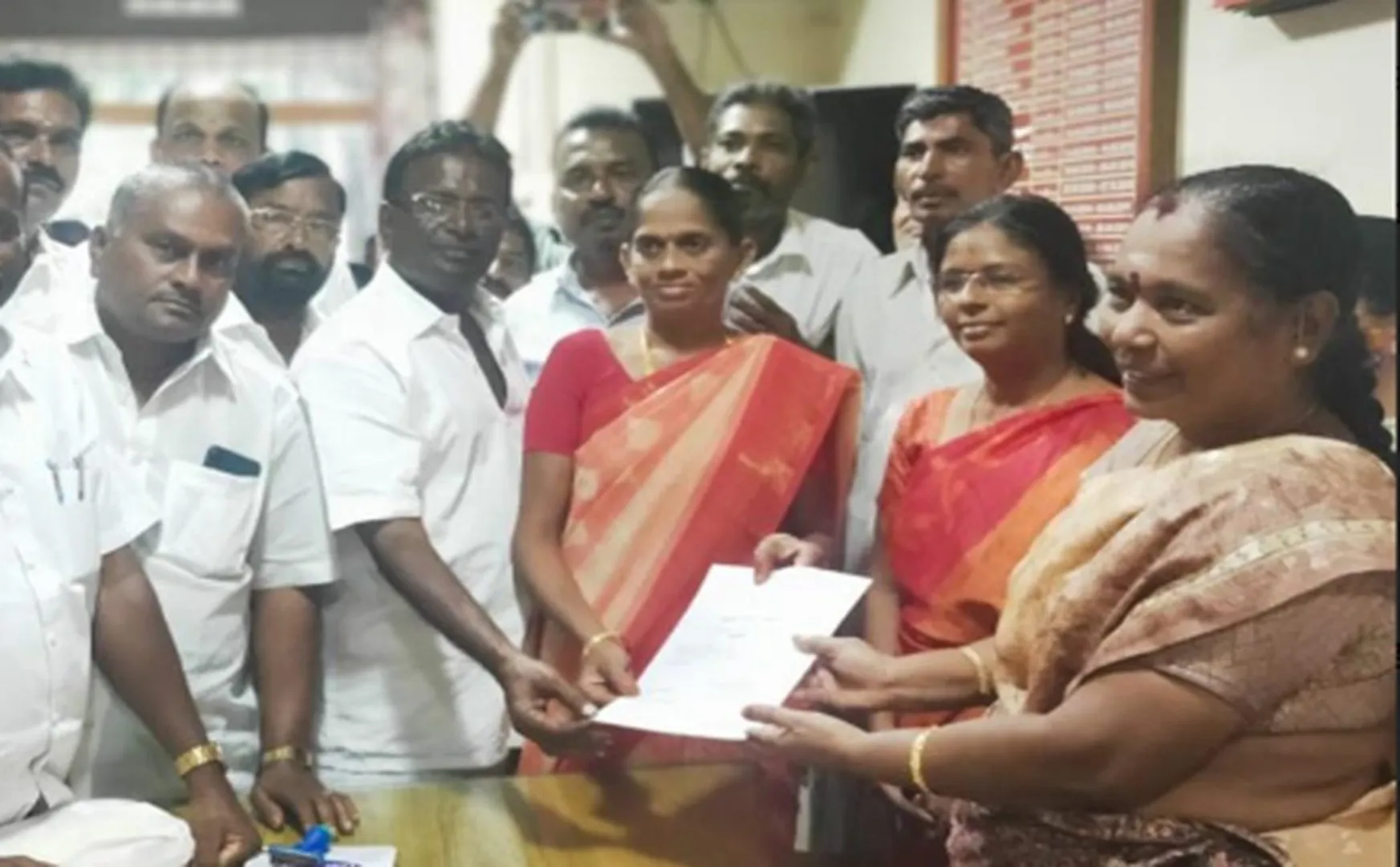 Local body election-Woman leader unanimously elected 
