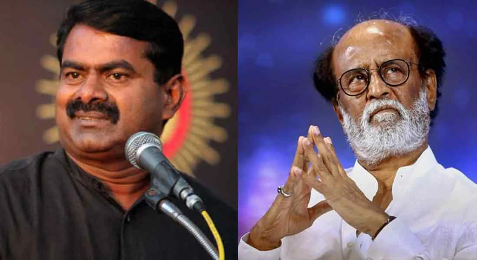 Do you agree? Resist? Say it first ... Seeman who pierced Rajini with questions