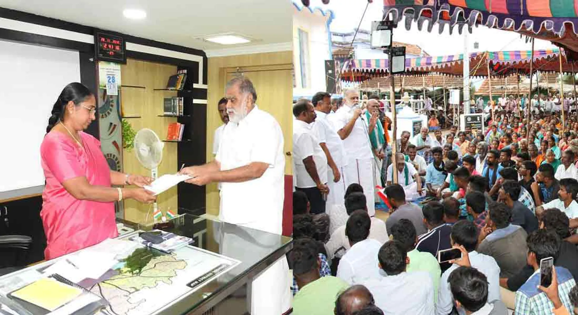 I will be committed to the people who fight for the right to water - DMK State Secretary