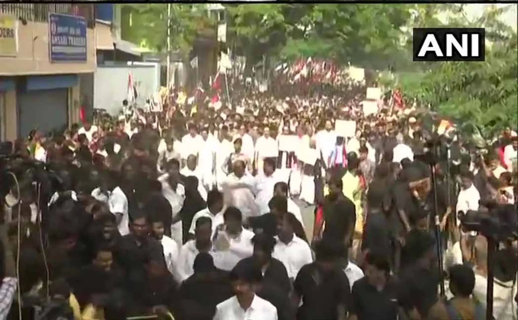 CHENNAI DMK ALLIANCE PARTIES RALLY PUTHUPETTAI ROUTE CHANGED 