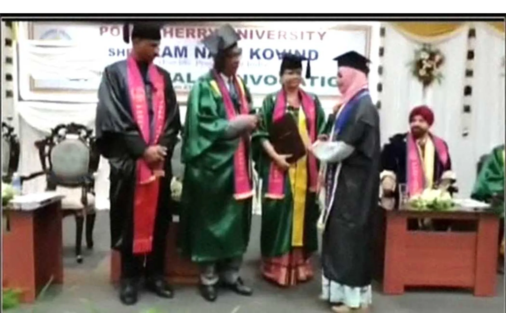 PUDUCHERRY CENTRAL UNIVERSITY 27TH GRADUATION DAY 