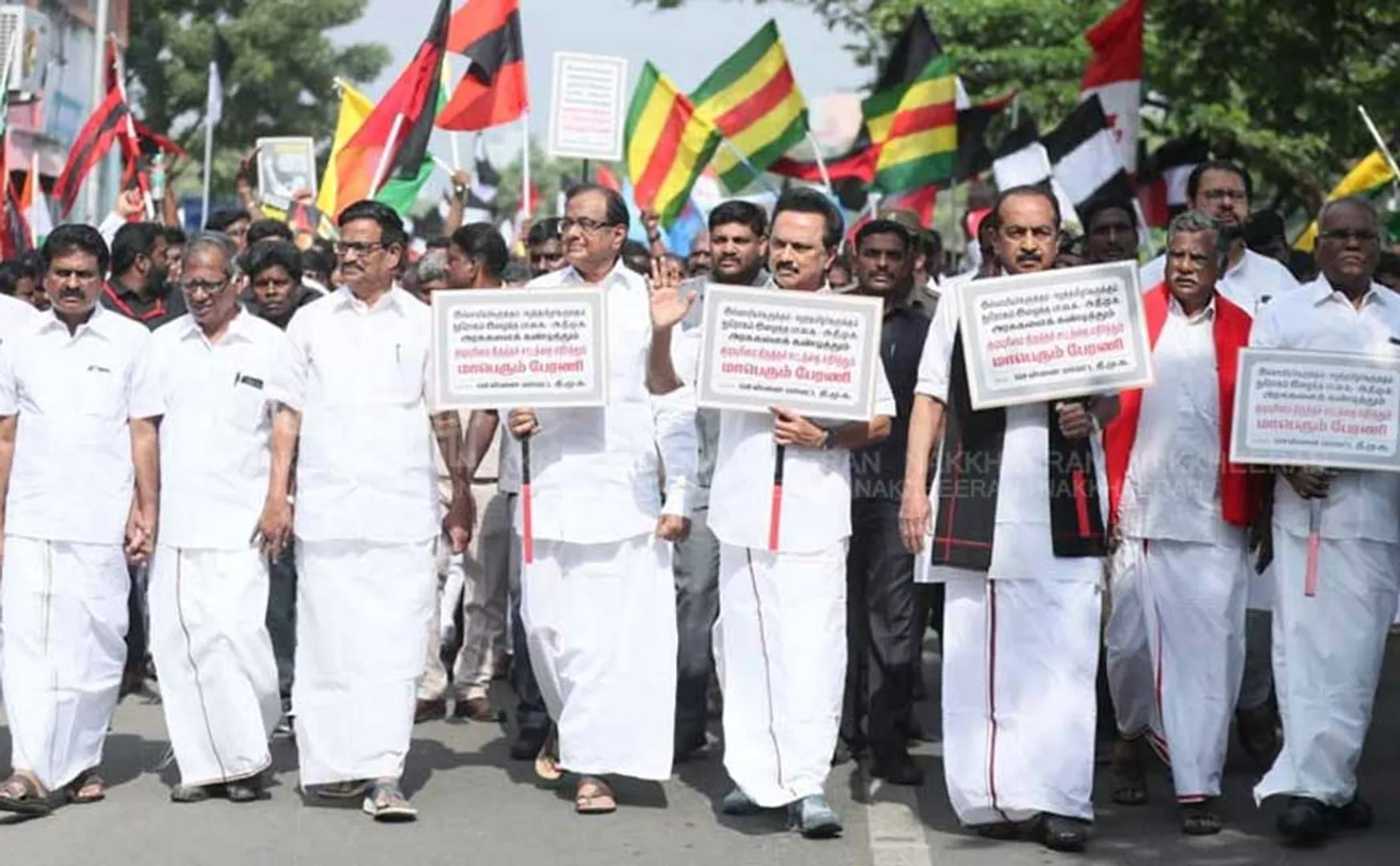DMK Raly agaist CAB 