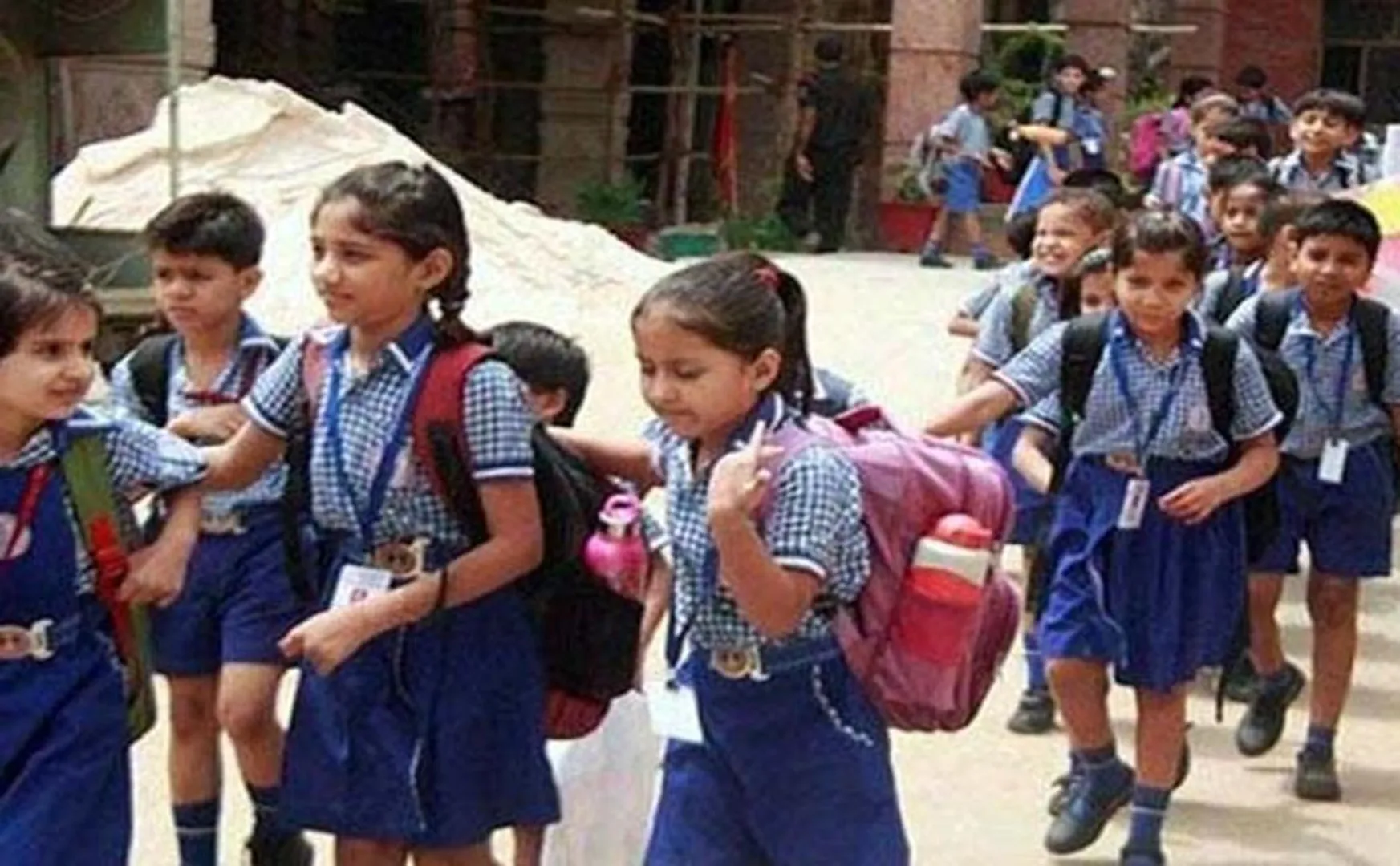  Half yearly holiday-students happy   