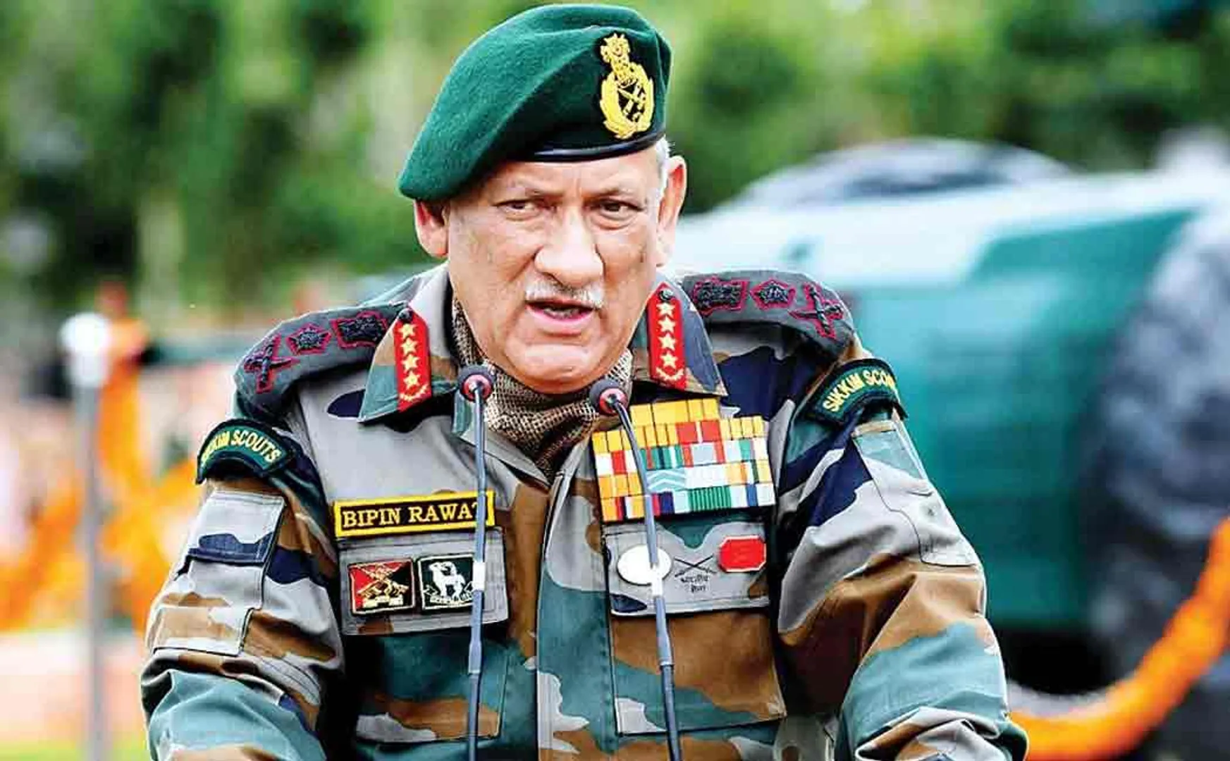 bipin rawat about leadership qualities and ongoing caa issues