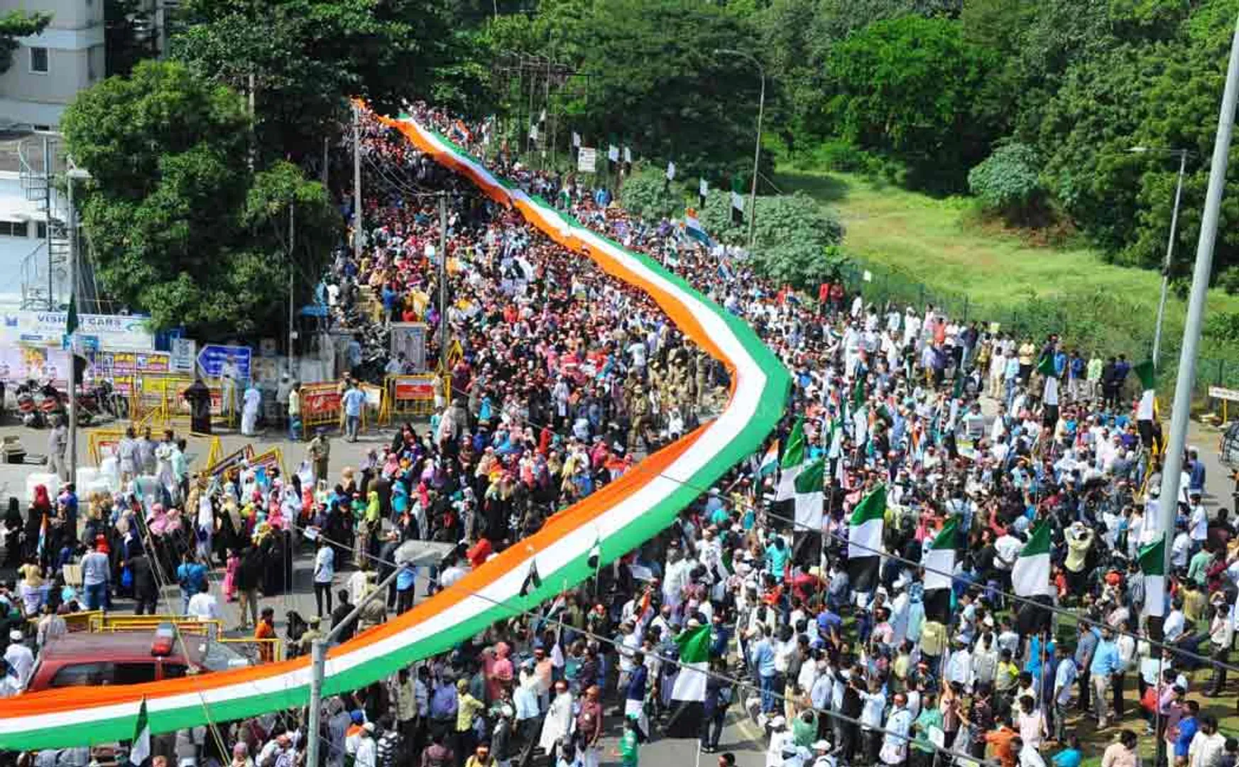 Rally against CAB in chennai 