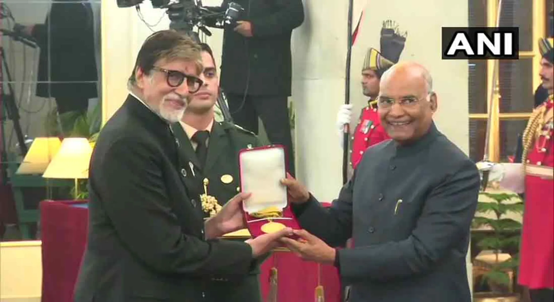 Amitabh Bachchan is the recipient of the Dada Saheb Phalke Award