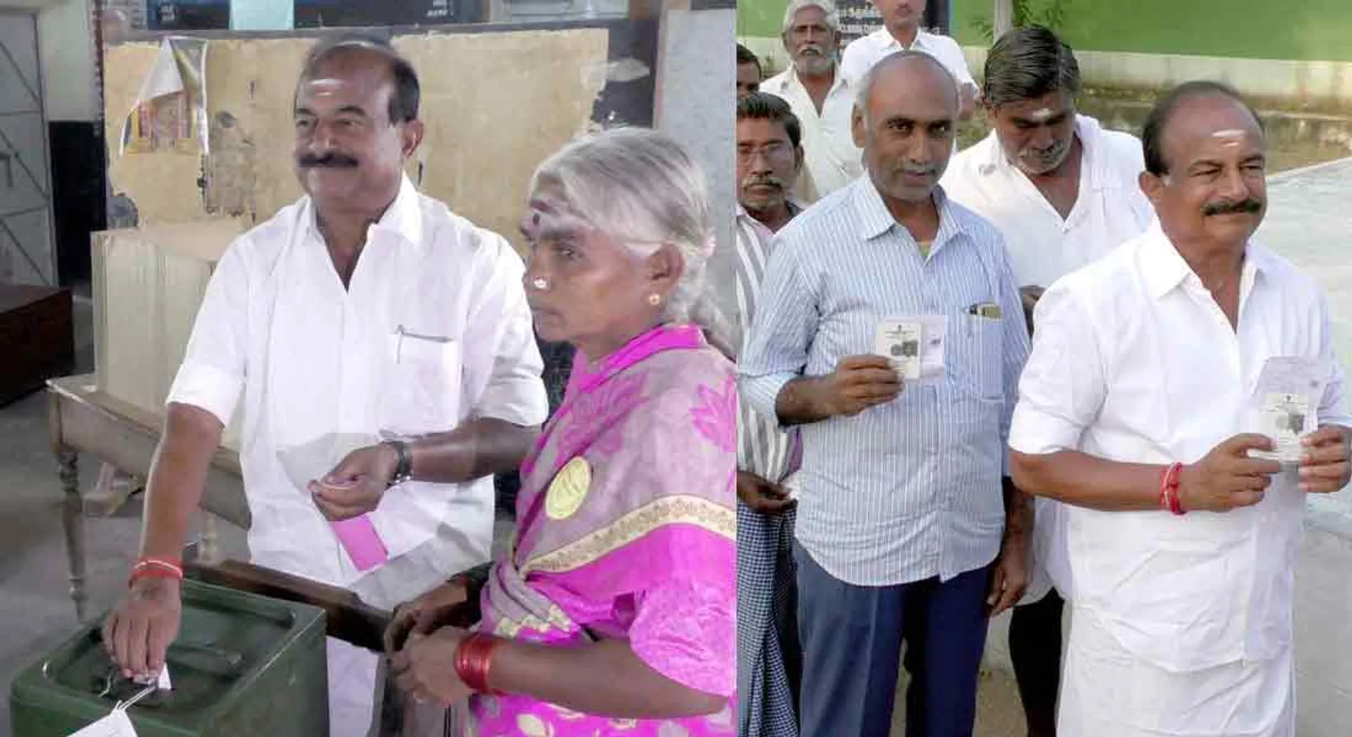admk minister karupannan participate in local election 