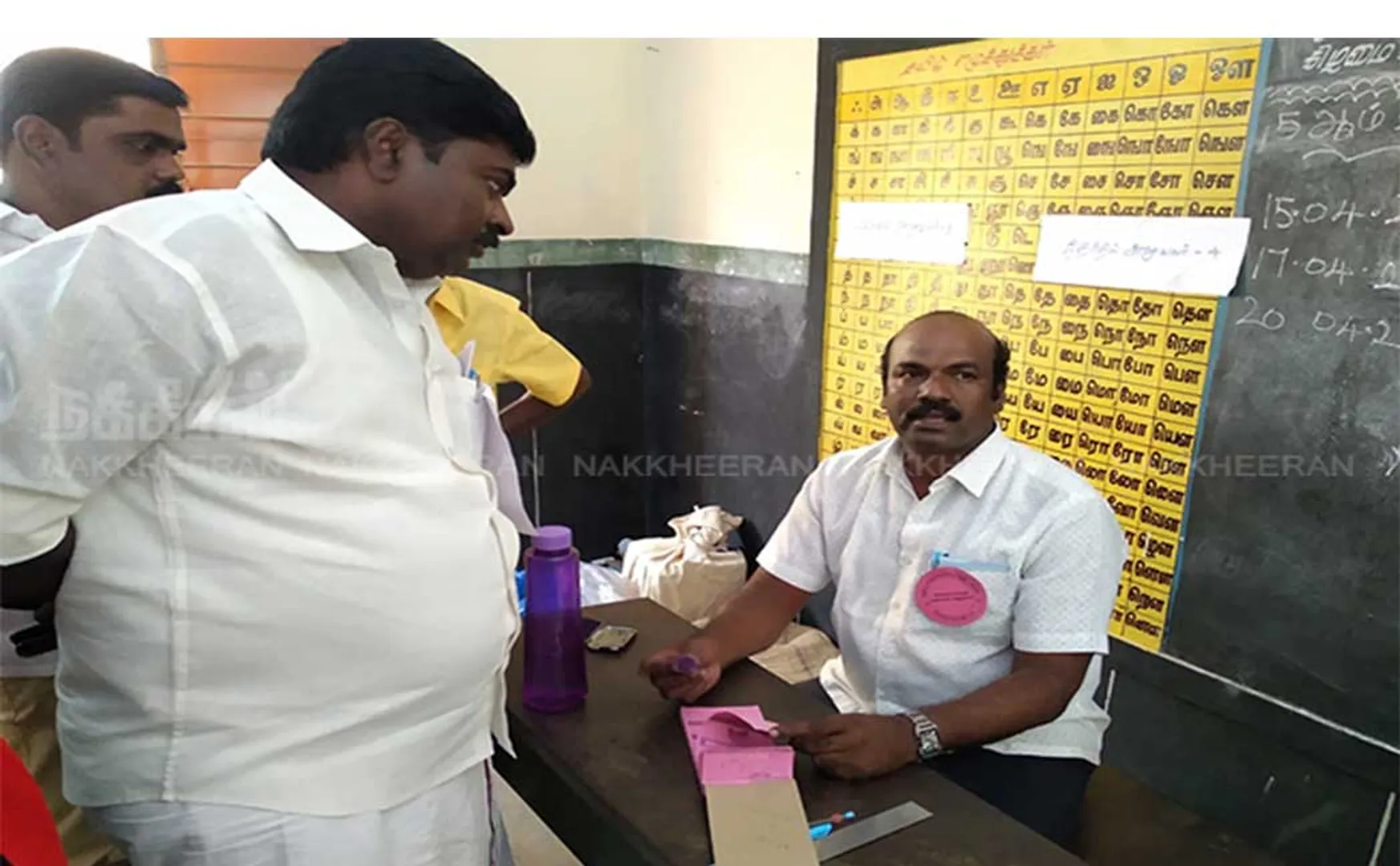 salem district election officers not signature the ballot box dmk candidate 