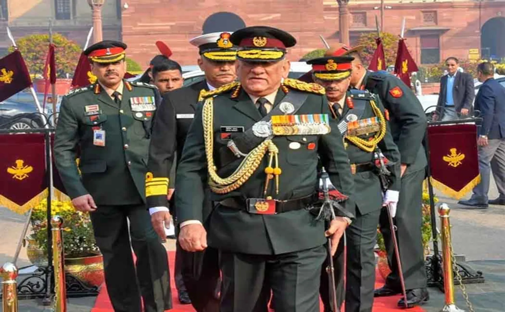  general Binpin Rawat for 1st Chief of Defence Staff 