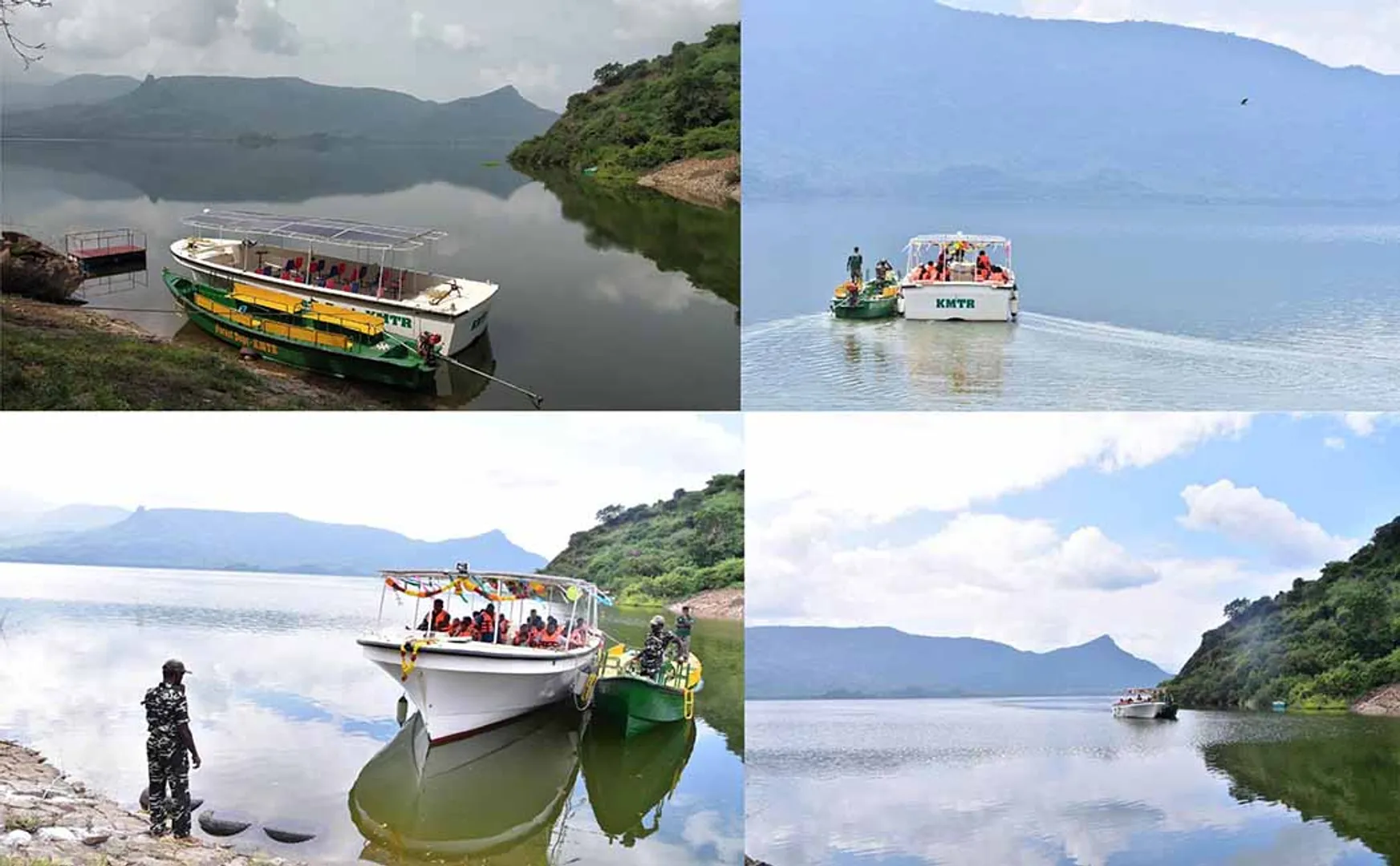 nellai district manimuthar dam solar boat peoples happy 