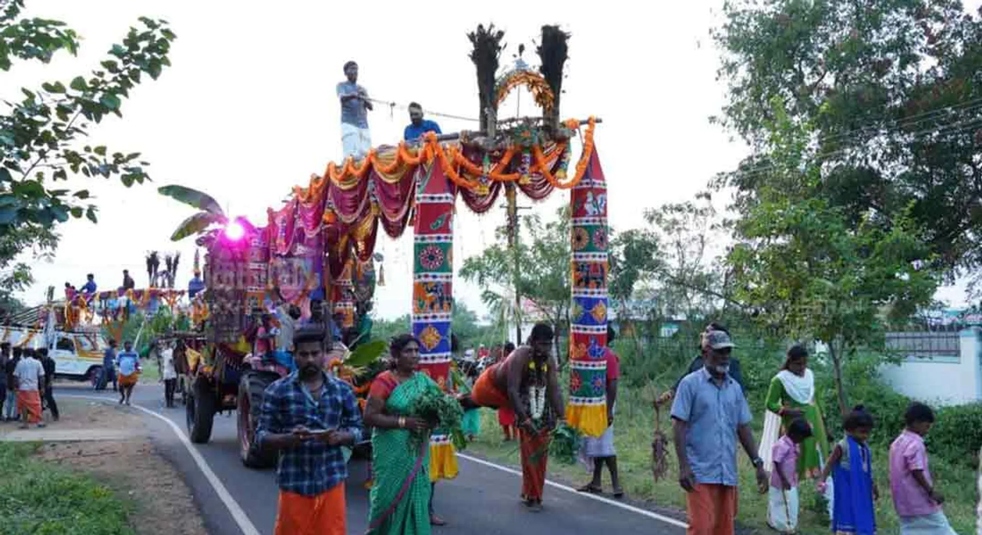  Eelam Tamils ​​make festival to tamil god