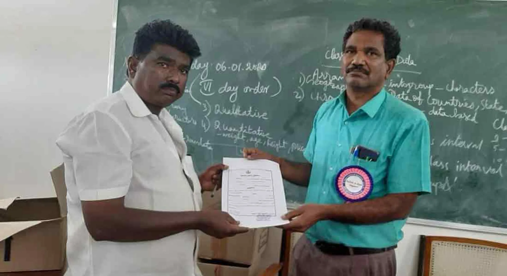 local election revote counting  in dindigul