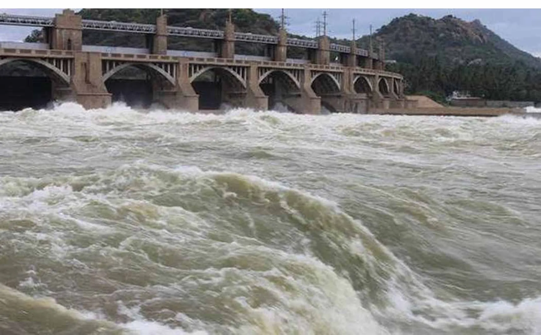 salem district mettur dam water level 