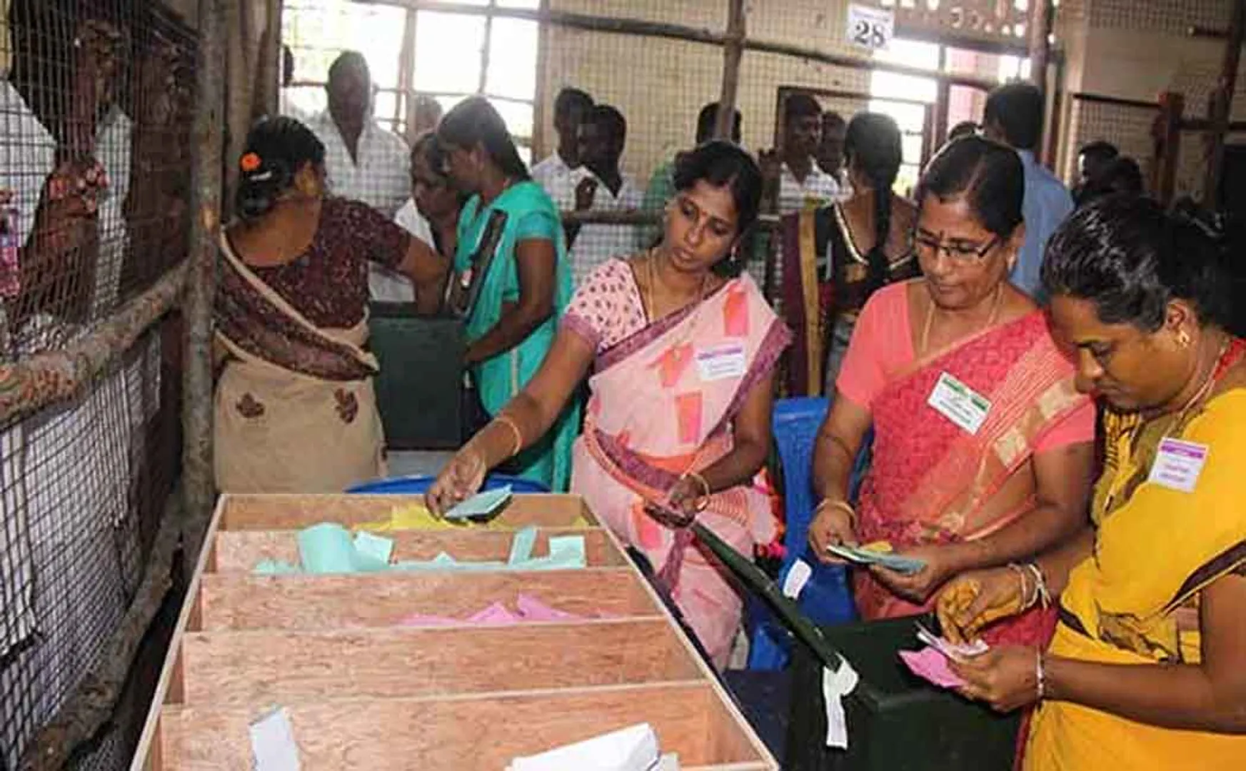salem district local body election vote counting for today 