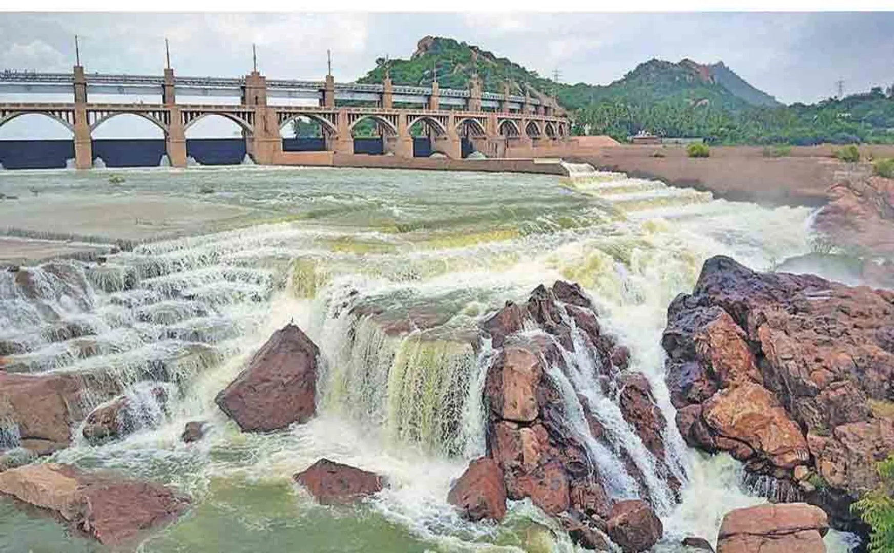 salem district mettur dam water level 
