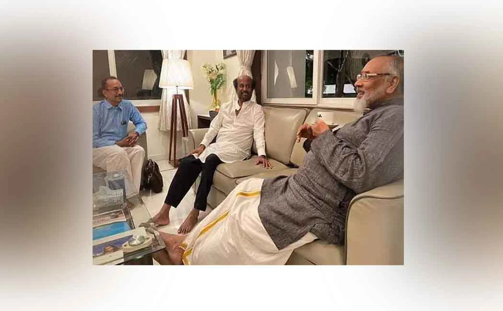 actor rajinikanth meet with sri lanka  Northern former cm Vigneswaran