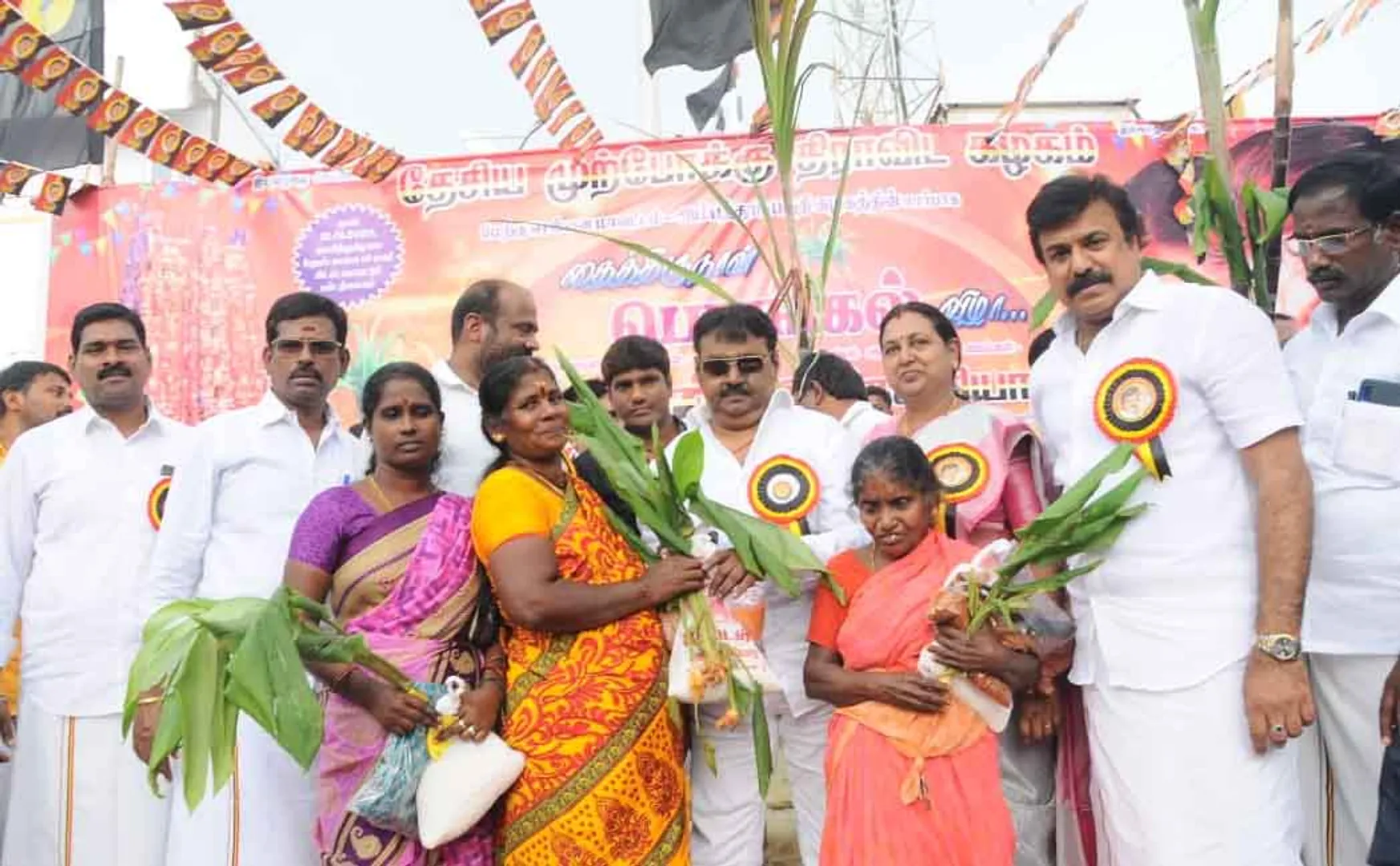 dmdk party pongal festival celebration in chennai vijayakanth speech 