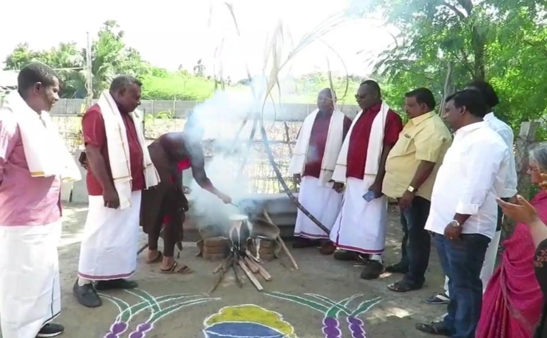 Papua-New-Guinea-mla-celebrated-Pongal festival
