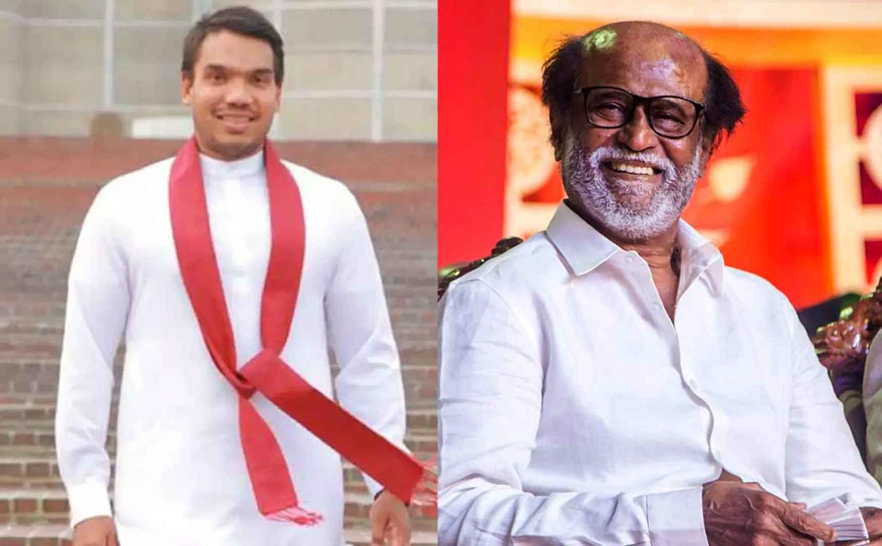 namal rajapaksa clarifies about rajini visa rejection news