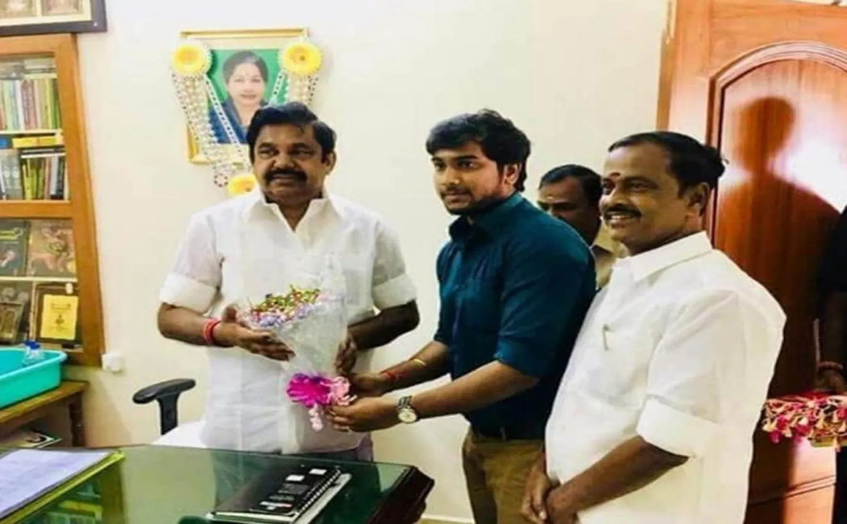 AIADMK minister son entering Cinema? 