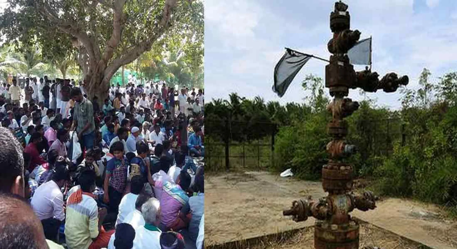 Farmers and fishermen preparing for protest ;'hydrocarbon project' that will turn 15 lakh people into work
