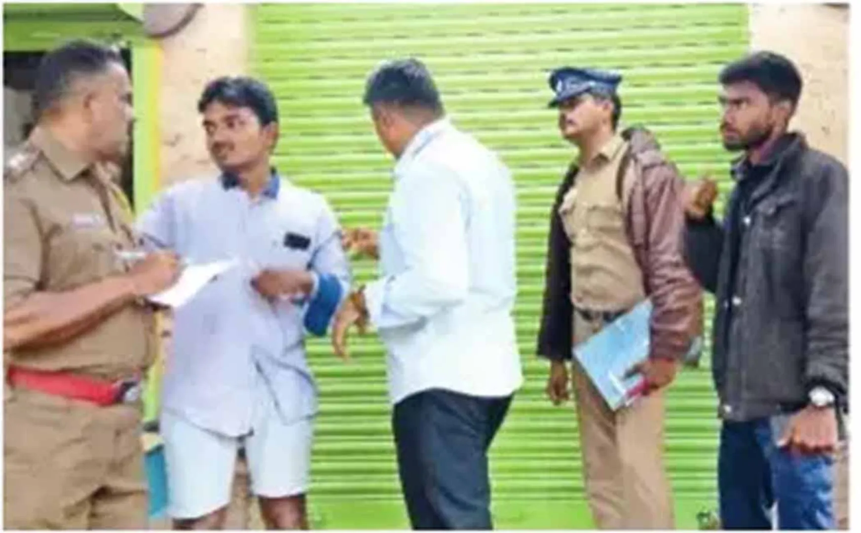salem district jewellery shop theft police investigation 