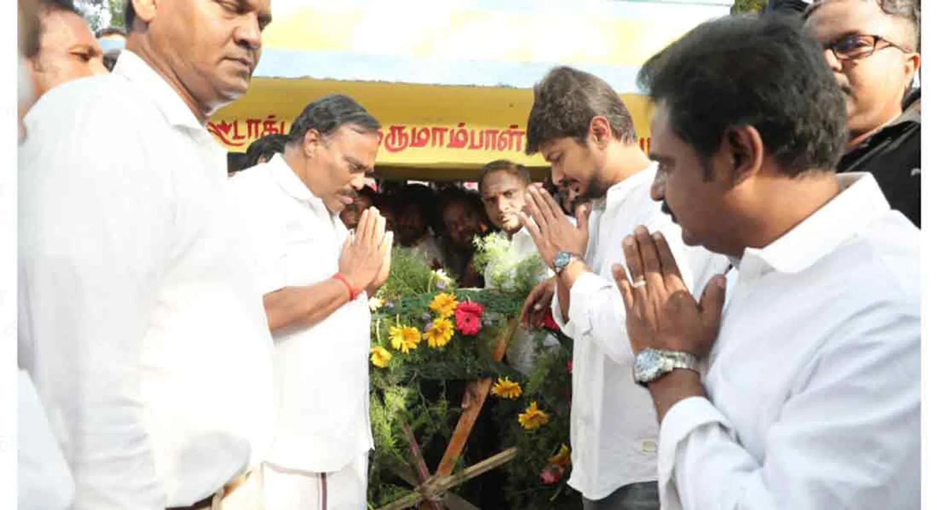 DMK commemoration to mozhipor thiyakikal 