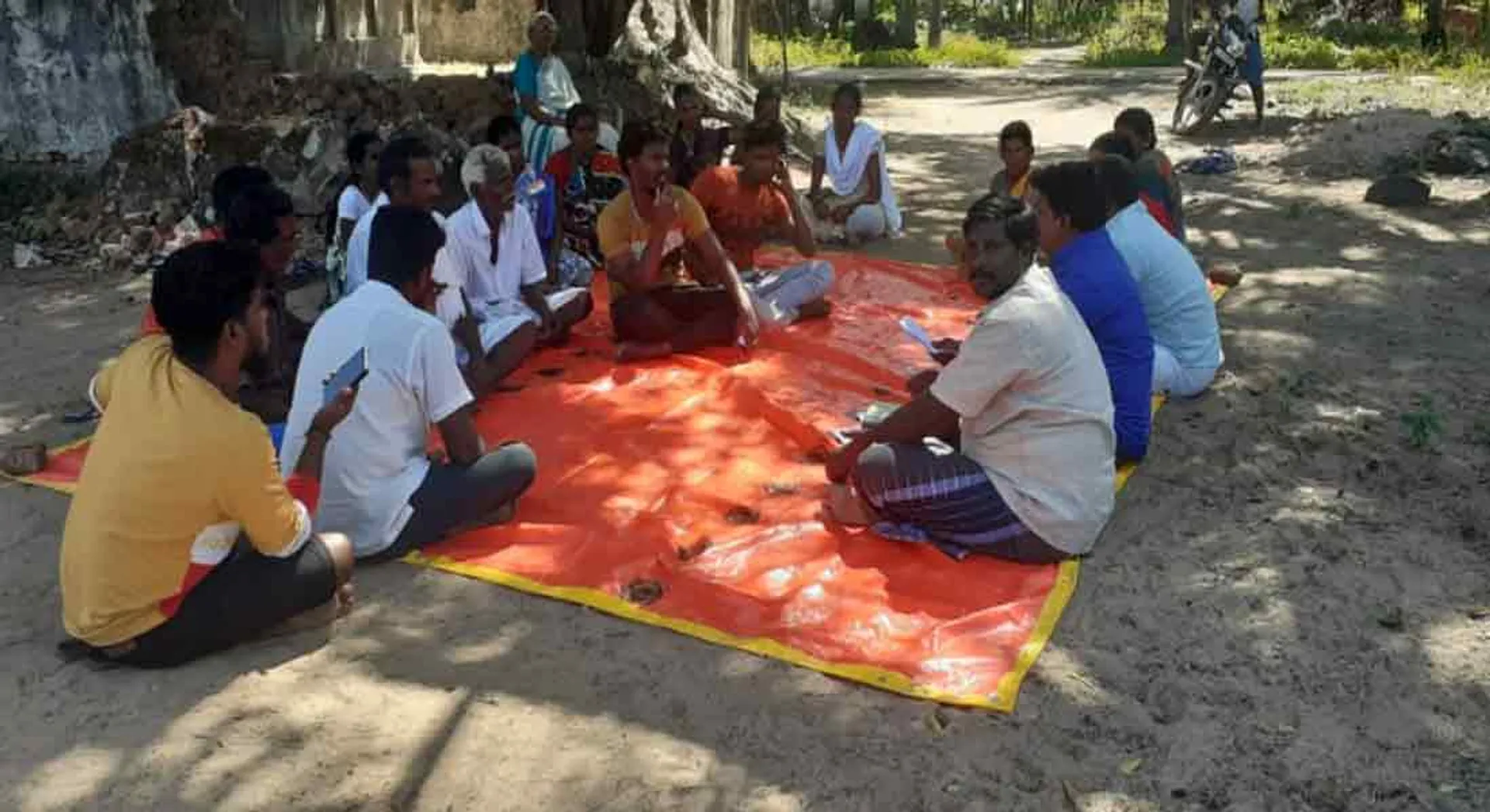 Prohibition on shrimp farming- Resolution at the village council meeting