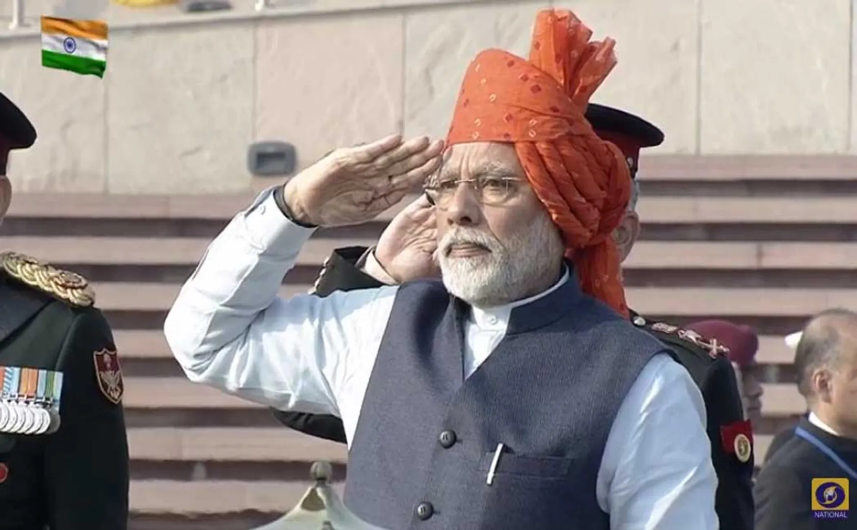 national flag celebration 71th republic day in delhi 
