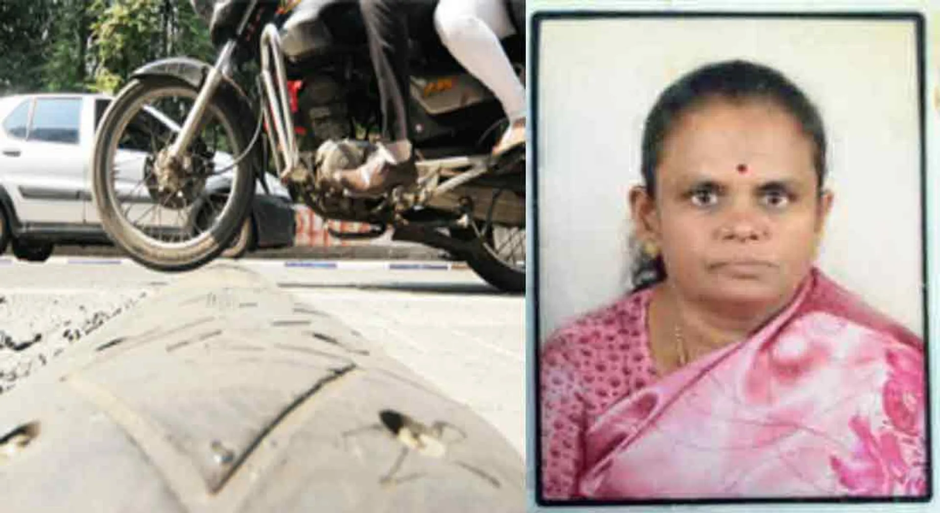 Accident caused by high altitude of the speed limit...